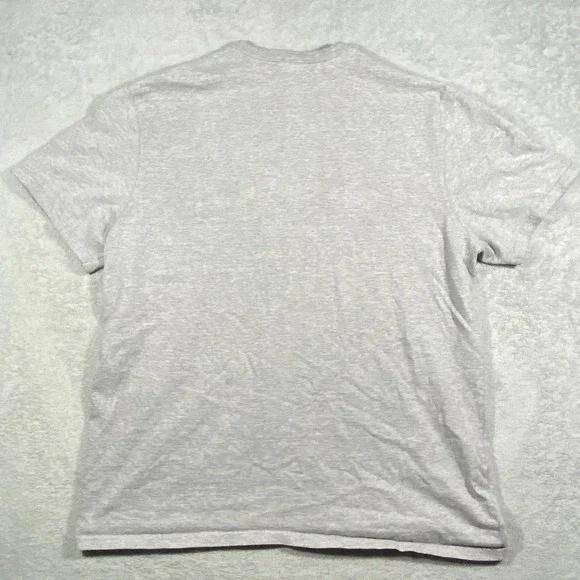 Champion  Heritage T-Shirt Mens XL Grey Script Logo Short Sleeve Cotton Blend - Picture 15 of 16